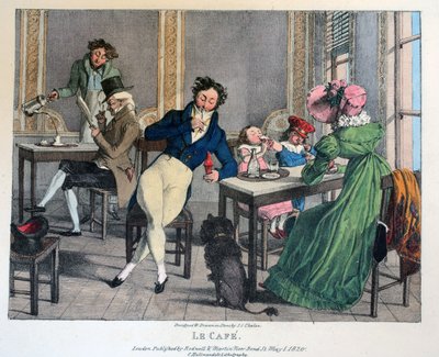 Le Cafe by John James Chalon